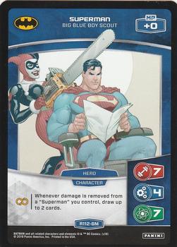 2018 MetaX Trading Card Game - Batman #R112-BM Superman – Big Blue Boy Scout Front