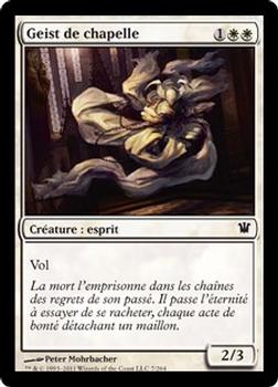 2011 Magic the Gathering Innistrad French #7 Geist de chapelle Front
