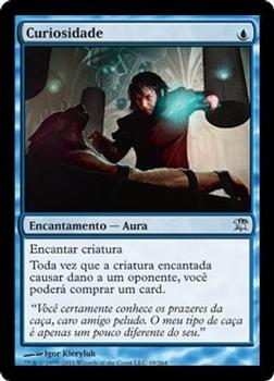 2011 Magic the Gathering Innistrad Portuguese #49 Curiosidade Front