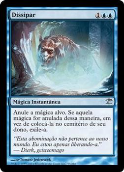 2011 Magic the Gathering Innistrad Portuguese #53 Dissipar Front