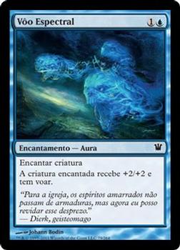 2011 Magic the Gathering Innistrad Portuguese #79 Vôo Espectral Front