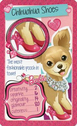 2014 Top Trumps Barbie #NNO Chihuahua shoes Front