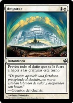 2008 Magic the Gathering Morningtide Spanish #10 Amparar Front