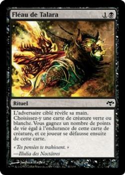 2008 Magic the Gathering Eventide French #47 Fléau de Talara Front