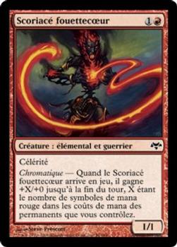 2008 Magic the Gathering Eventide French #56 Scoriacé fouettecœur Front