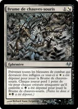 2008 Magic the Gathering Eventide French #81 Brume de chauves-souris Front