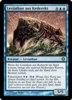 2008 Magic the Gathering Shards of Alara German #48 Leviathan aus Kederekt Front