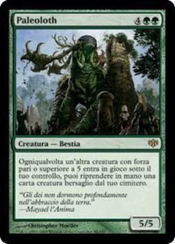 2009 Magic the Gathering Conflux Italian #88 Paleoloth Front