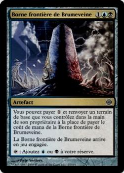 2009 Magic the Gathering Alara Reborn French #27 Borne frontière de Brumeveine Front