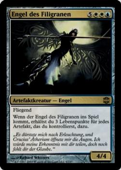 2009 Magic the Gathering Alara Reborn German #6 Engel des Filigranen Front