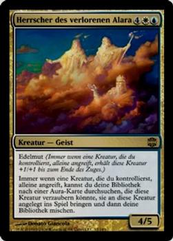 2009 Magic the Gathering Alara Reborn German #12 Herrscher des verlorenen Alara Front