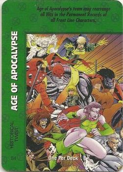 1999 Fleer Marvel X-Men OverPower #NNO Age of Apocalypse - Historical Twist Front