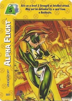 1999 Fleer Marvel X-Men OverPower #NNO Alpha Flight - Vindicator Front