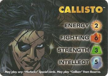 1999 Fleer Marvel X-Men OverPower #NNO Callisto Front