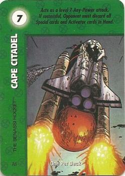 1999 Fleer Marvel X-Men OverPower #NNO Cape Citadel - The Benassi Rocket Front