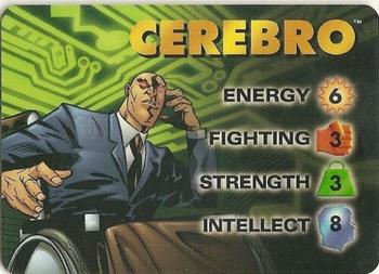 1999 Fleer Marvel X-Men OverPower #NNO Cerebro Front