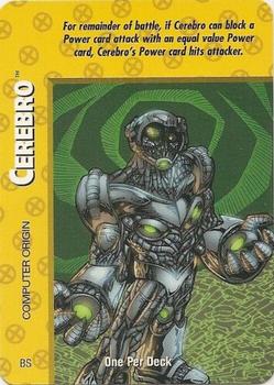 1999 Fleer Marvel X-Men OverPower #NNO Cerebro - Computer Origin Front