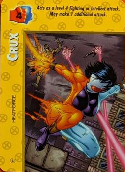 1999 Fleer Marvel X-Men OverPower #NNO Crux - Heatforce Front