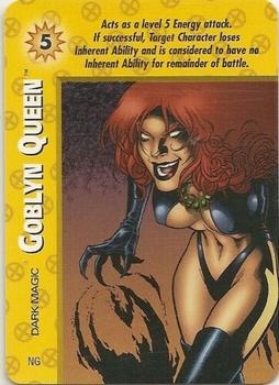 1999 Fleer Marvel X-Men OverPower #NNO Goblyn Queen - Dark Magic Front