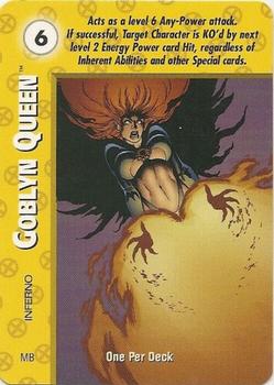 1999 Fleer Marvel X-Men OverPower #NNO Goblyn Queen - Inferno Front
