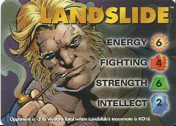 1999 Fleer Marvel X-Men OverPower #NNO Landslide Front