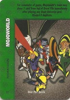 1999 Fleer Marvel X-Men OverPower #NNO Mojoworld - TV Dimension Front