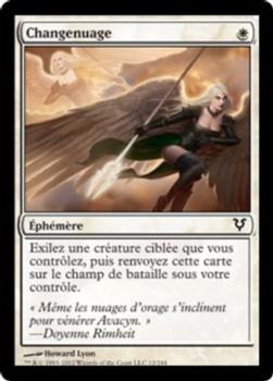 2012 Magic the Gathering Avacyn Restored French #12 Changenuage Front