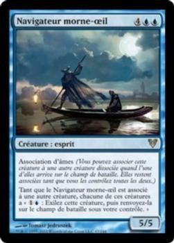 2012 Magic the Gathering Avacyn Restored French #47 Navigateur morne-œil Front