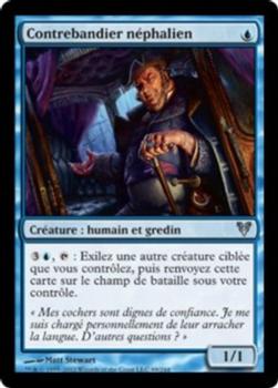 2012 Magic the Gathering Avacyn Restored French #69 Contrebandier néphalien Front