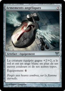 2012 Magic the Gathering Avacyn Restored French #212 Armements angéliques Front