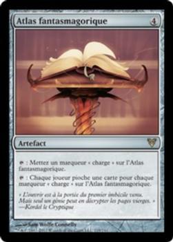 2012 Magic the Gathering Avacyn Restored French #219 Atlas fantasmagorique Front