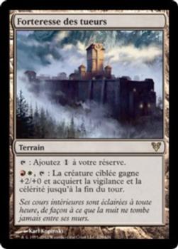 2012 Magic the Gathering Avacyn Restored French #229 Forteresse des tueurs Front