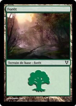 2012 Magic the Gathering Avacyn Restored French #242 Forêt Front