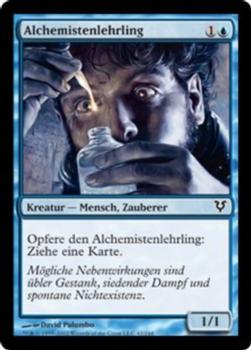 2012 Magic the Gathering Avacyn Restored German #42 Alchemistenlehrling Front