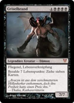 2012 Magic the Gathering Avacyn Restored German #106 Griselbrand Front