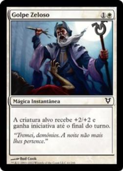 2012 Magic the Gathering Avacyn Restored Portuguese #41 Golpe Zeloso Front