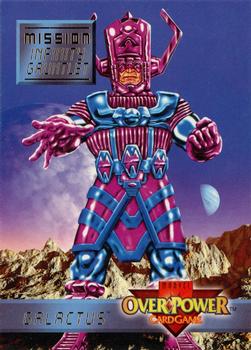 1995 Fleer Marvel Overpower - Mission Infinity Gauntlet #4 Galactus - 