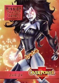 1995 Fleer Marvel Overpower - Mission Maximum Carnage #6 Shriek - 