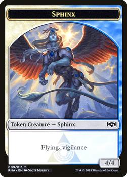 2019 Magic the Gathering Ravnica Allegiance - Tokens #009/013 Sphinx Front