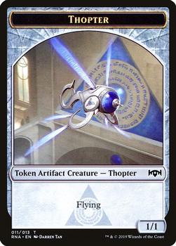 2019 Magic the Gathering Ravnica Allegiance - Tokens #011/013 Thopter Front