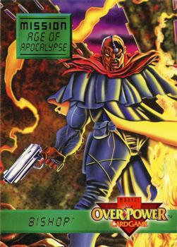 1995 Fleer Marvel Overpower - Mission Age Of Apocalypse #1 Bishop - 