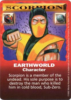 1992 Mortal Kombat Kard Game #NNO Scorpion Front