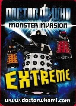 2011-12 Doctor Who Monster Invasion - Official Autograph Cards #NNO Karen Gillan Back