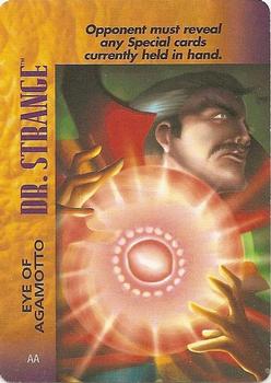 1995 Fleer Marvel Overpower PowerSurge #NNO Dr. Strange - Eye of Agamotto Front