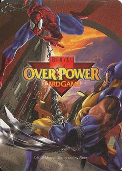 1995 Fleer Marvel Overpower PowerSurge #NNO Ghost Rider Back