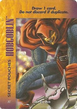 1995 Fleer Marvel Overpower PowerSurge #NNO Hobgoblin - Secret Pouches Front