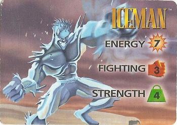 1995 Fleer Marvel Overpower PowerSurge #NNO Iceman Front