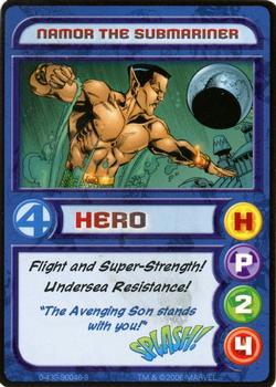 2006 Scholastic Marvel Super Heroes Collector's Club #NNO Namor the Submariner Front