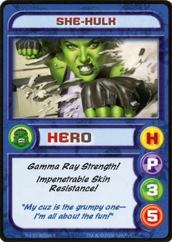 2006 Scholastic Marvel Super Heroes Collector's Club #NNO She-Hulk Front