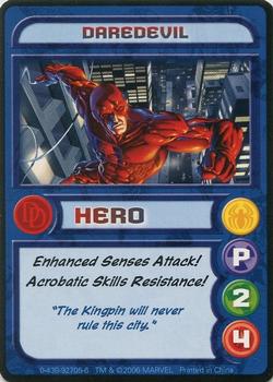 2006 Scholastic Marvel Super Heroes Collector's Club #NNO Daredevil Front